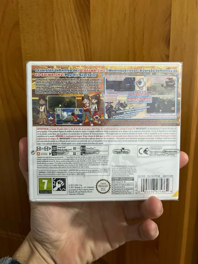 yo kai watch 2 precintado