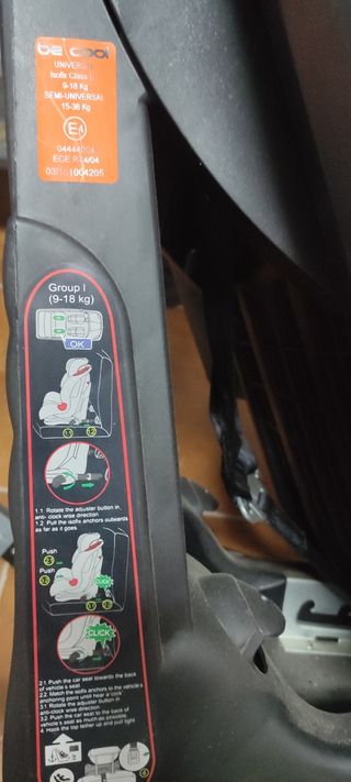 Silla coche Isofix