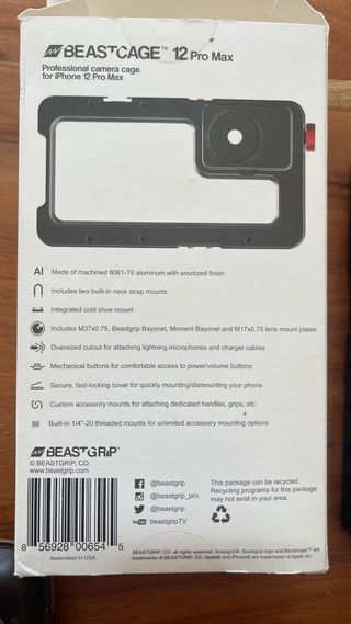 beastcage iphone 12 pro max grip
