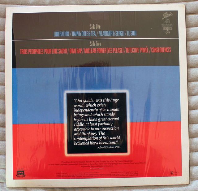 D. Greenfield & J.J. Burnel – Fire & Water (LP)