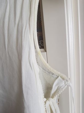 Blusa Highly Preppy talla XS crema