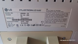 Monitor LG Flatron LCD 563B 15"
