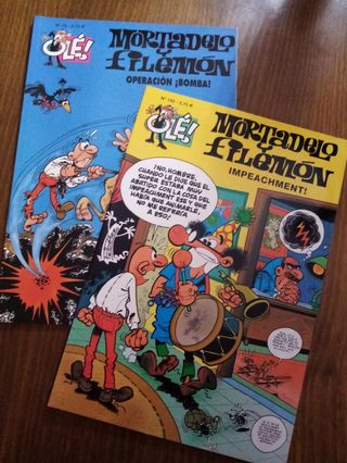 Mortadelo y Filemón (2 comic) Ole