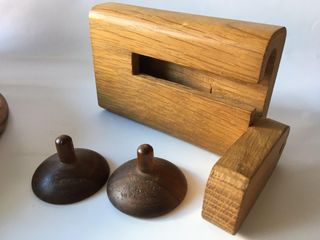 Juego de cajas de madera
