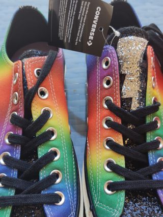 Zapatillas Converse Rainbow Pride Glitter
