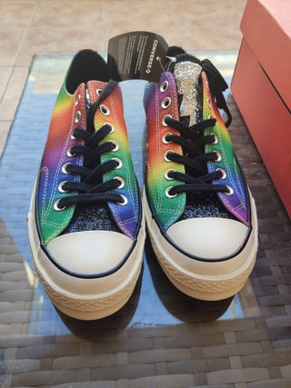 Zapatillas Converse Rainbow Pride Glitter