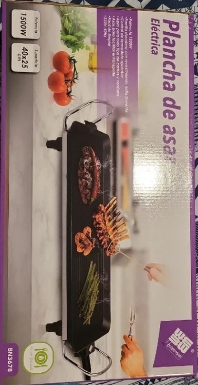 Plancha de Asar eléctrica