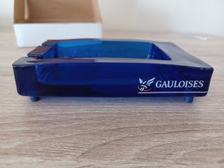 Cinzeiro gauloises de vidro novo