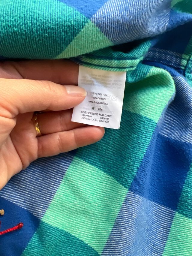 Camisa de vestir de niño/a de invierno