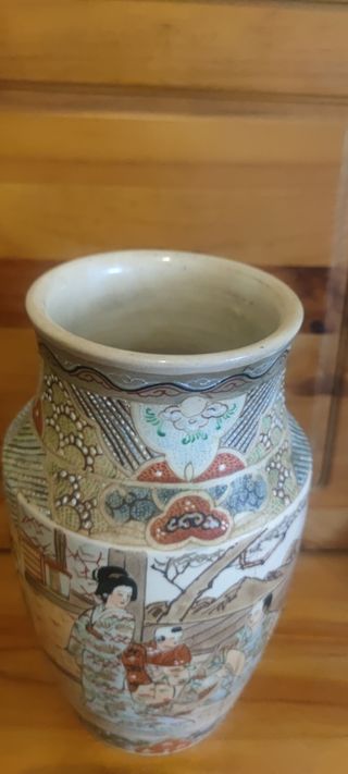 Jarrón de arte chino