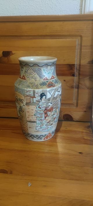 Jarrón de arte chino