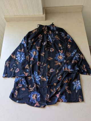 👘Chaqueta tipo Kimono Flores 