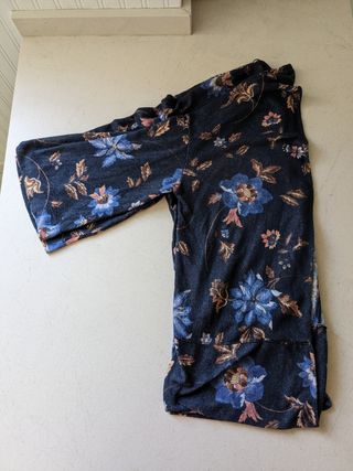 👘Chaqueta tipo Kimono Flores 