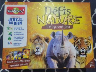Juego de mesa desafios de la naturaleza