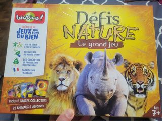 Juego de mesa desafios de la naturaleza