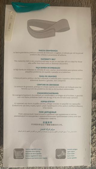Faja embarazo Chicco mummy