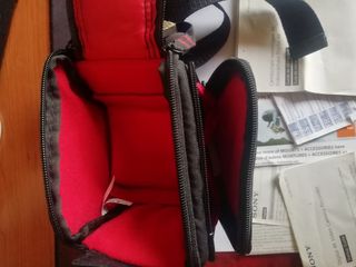 Bolsa transporte o Sony FDR-X1000 con complementos