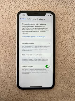 Iphone 11 blanco 64 gb