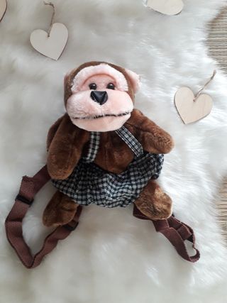 Lote 3 mochilas peluche