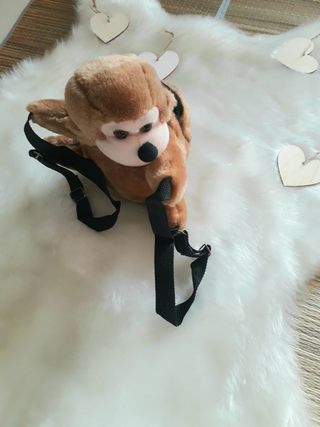 Lote 3 mochilas peluche