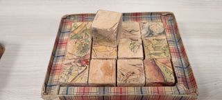 Cubi in legno- Gioco anni 50 - completo