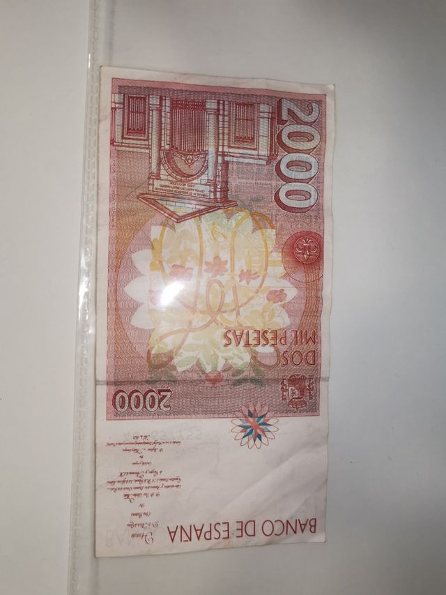 Billete de 2000 pesetas