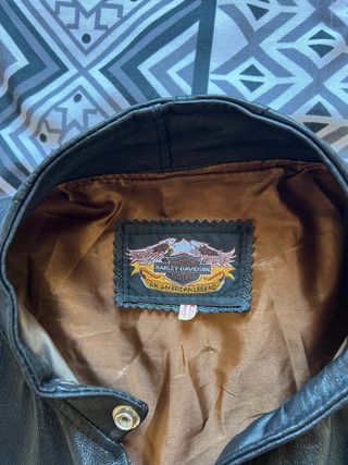 Chaqueta De Cuero Harley Davidson