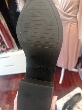 Zapatos cordones Zara