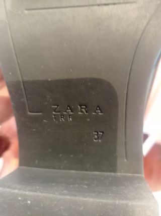 Zapatos cordones Zara