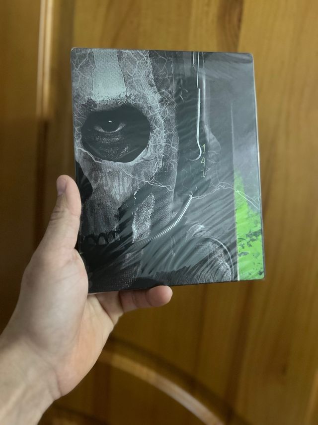 steelbook call of duty precintada