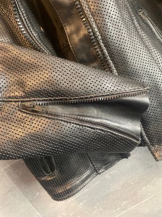 giacca Moto Vanson Leathers estiva in pelle