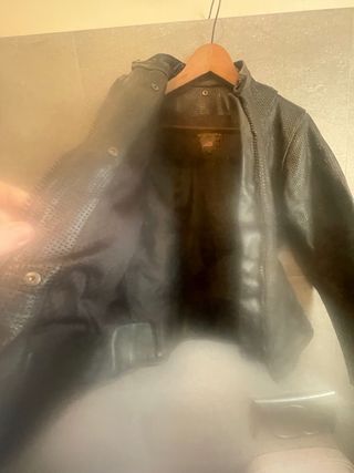 giacca Moto Vanson Leathers estiva in pelle