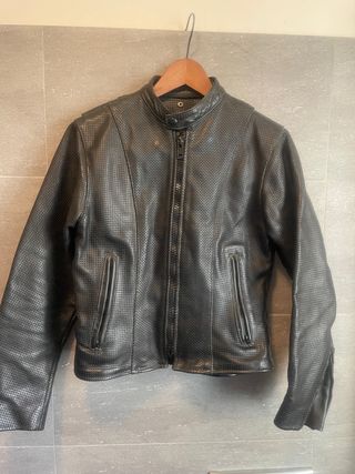 giacca Moto Vanson Leathers estiva in pelle