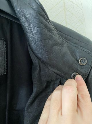 Chaqueta ZARA hombre PIEL