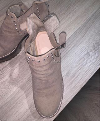 Botas bajas con tacon