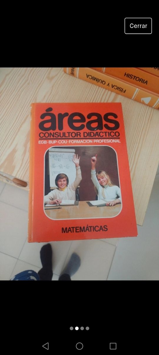 Colección libros ÁREAS 1988 EGB