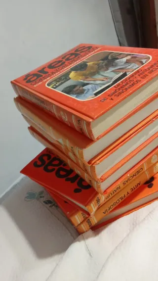 Colección libros ÁREAS 1988 EGB