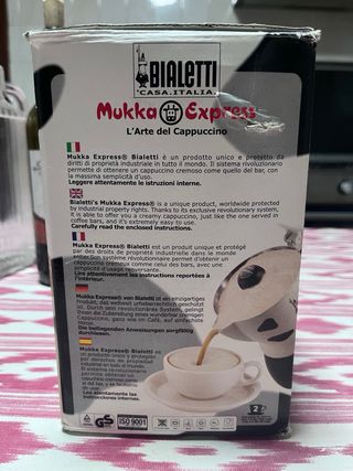 Cafetera Italiana Bialetti Mukka Express