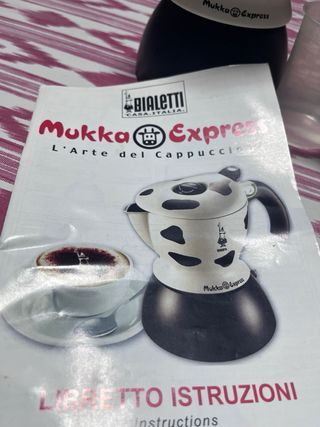 Cafetera Italiana Bialetti Mukka Express