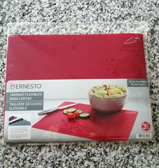 Set 6 taglieri plastica flessibili