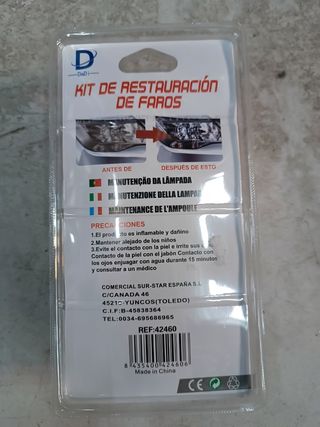Kit de reparación de faros 