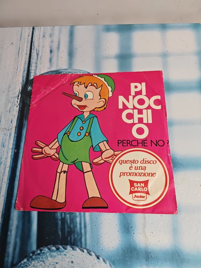 LP 45 giri pinocchio