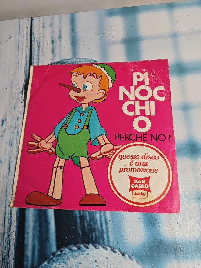 LP 45 giri pinocchio