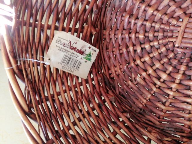 Cesto Natalizio .Nuovo con cartellino 