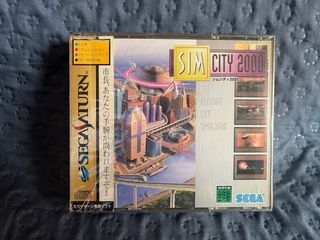 Sega saturn - Sim city 2000