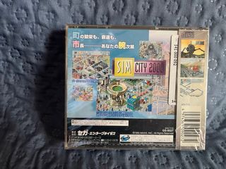 Sega saturn - Sim city 2000