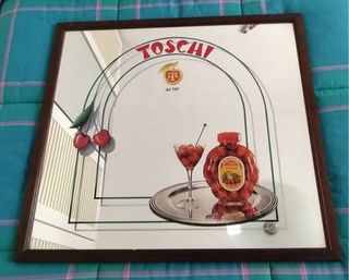 Specchio pubblicitario Toschi