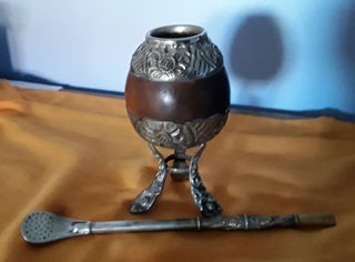 MATE Y BOMBILLA ALPACA