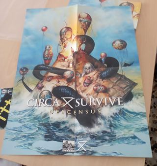 CIRCA SURVIVE DESCENSUS LP VINYL CD