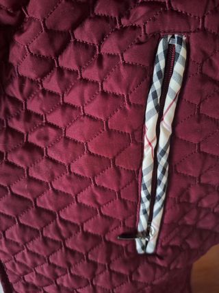 Chaleco burdeos talla M